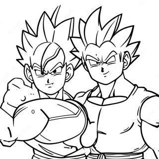 Pagina Para Colorir Do Goku E Gohan 53958-44958