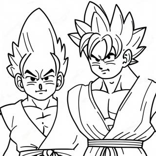 Pagina Para Colorir Do Goku E Gohan 53958-44960