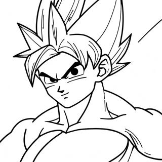 Pagina Para Colorir Do Goku Super Saiyajin Voando 53959-44966