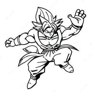 Pagina Para Colorir Do Goku Super Saiyajin Voando 53959-44967