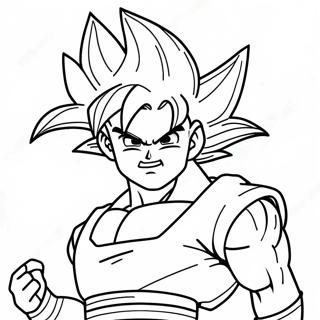 Pagina Para Colorir Do Goku Super Saiyajin Voando 53959-44968