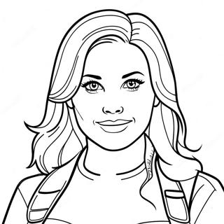 Pagina Para Colorir Da Aventura Do Personagem Do Filme Megan 54039-45029