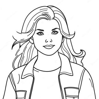 Pagina Para Colorir Da Aventura Do Personagem Do Filme Megan 54039-45032