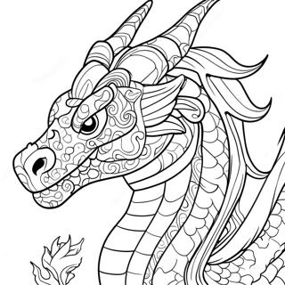 Pagina Para Colorir Da Cabeca Do Dragao 54048-45051