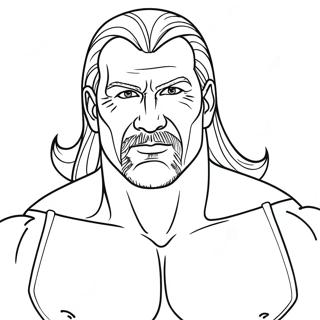 Pagina Para Colorir Wwe Em Grande Impressao 54058-45035