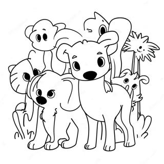 Pagina Para Colorir De Animais Neon 54080-45055