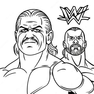 Pagina Para Colorir Wwe 54159-45114