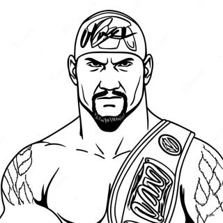 Pagina Para Colorir Wwe 54159-45115