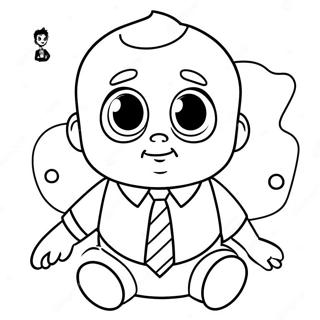 Pagina Para Colorir Do Boss Baby 2 54240-45175