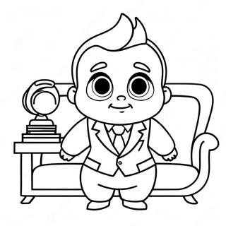 Pagina Para Colorir Do Boss Baby De Terno 54241-45172