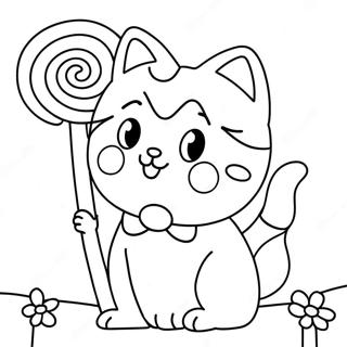 Pagina Para Colorir Do Gato Doce Poppy Playtime 54531-45386