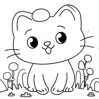 Pagina Para Colorir Do Gato Doce Poppy Playtime 54531-45387