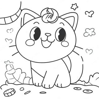 Pagina Para Colorir Do Gato Doce Poppy Playtime 54531-45388