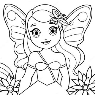 Pagina Para Colorir Flora Do Winx Club 54711-45543