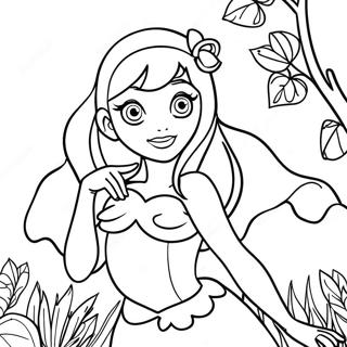 Pagina Para Colorir Flora Do Winx Club Na Natureza 54712-45538