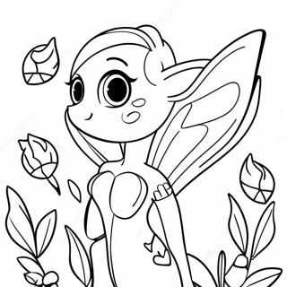 Pagina Para Colorir Flora Do Winx Club Na Natureza 54712-45539