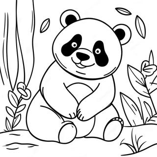 Pagina Para Colorir Panda Brincalhao Wwf 54742-45561