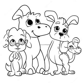 Pagina Para Colorir Do Bing E Amigos 54772-45588