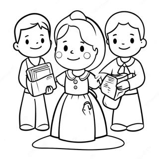 Pagina Para Colorir Da Escola Dominical 54861-45658