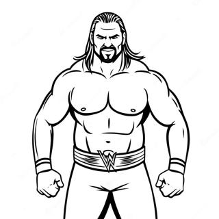 Pagina Para Colorir Da Wwe 5502-4402