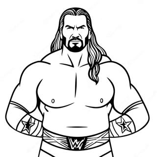 Pagina Para Colorir Da Wwe 5502-4403