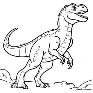 Pagina Para Colorir Do Indoraptor Feroz Em Acao 55092-45848