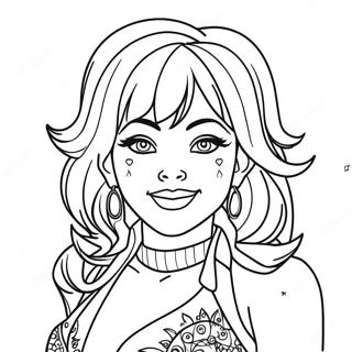 Pagina Para Colorir De Jem Em Traje Brilhante 55152-45887