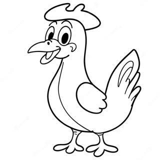 Foghorn Leghorn Páginas Para Colorir