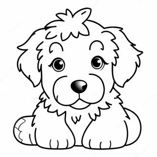 Pagina Para Colorir Filhote De Aussiedoodle Fofo 55262-45981