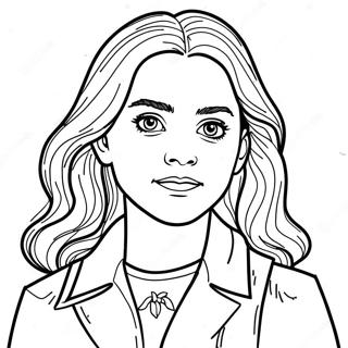 Hermione Harry Potter Páginas Para Colorir