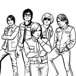 Pagina Para Colorir My Chemical Romance 55571-46219