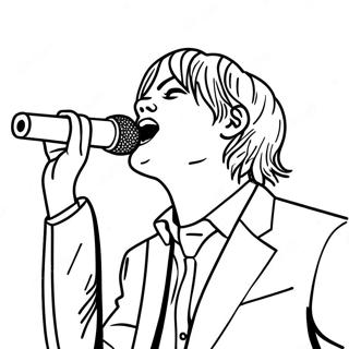 Pagina Para Colorir Gerard Way Em Concerto 55572-46223