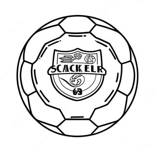 Pagina Para Colorir Do Logo De Futebol 55661-46289