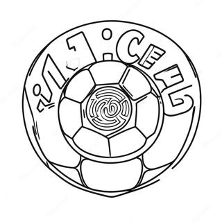 Pagina Para Colorir Do Logo De Futebol 55661-46290