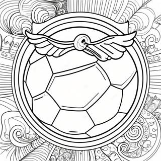 Pagina Para Colorir Do Logo De Futebol 55661-46291