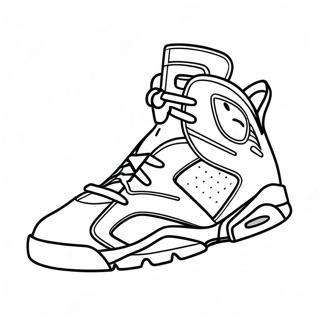 Pagina Para Colorir Dos Tenis Estilosos Jordan 6 55672-46300