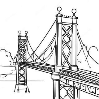 Pagina Para Colorir Da Ponte Pendurada 55712-46332