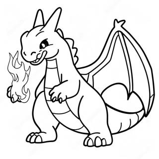 Pagina Para Colorir Charizard Respirando Fogo 55942-46518