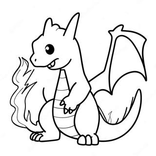 Pagina Para Colorir Charizard Respirando Fogo 55942-46519