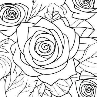 Pagina Para Colorir De Rosas Para Adultos 56041-46594