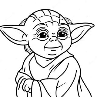 Pagina Para Colorir Do Yoda 56141-46683