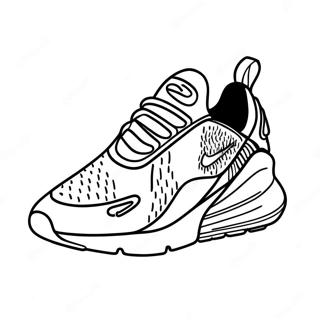 Pagina Para Colorir Dos Estilosos Tenis Nike Air Max 270 56212-46732