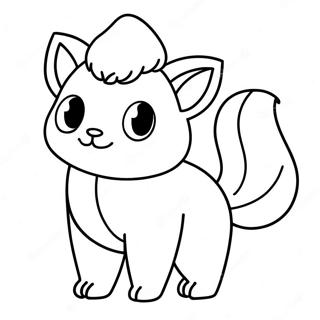 Pagina Para Colorir Do Vulpix 56251-46758