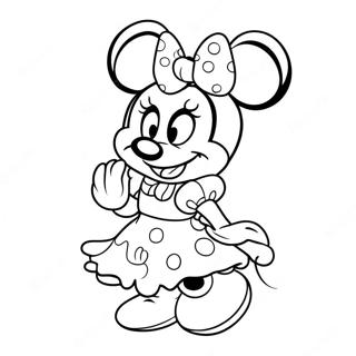 Pagina Para Colorir Da Princesa Minnie Mouse 56261-46768