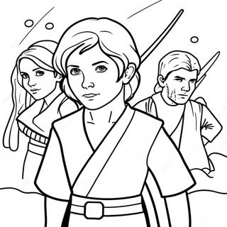 Pagina Para Colorir De Aventuras Do Jovem Jedi 56351-46835