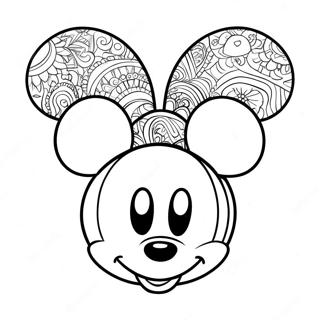 Pagina Para Colorir De Orelhas Do Mickey 56371-46856