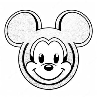 Pagina Para Colorir De Orelhas Do Mickey Brilhantes 56372-46860