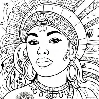 Pagina Para Colorir Cultura Chicana Vibrante 5644-4512