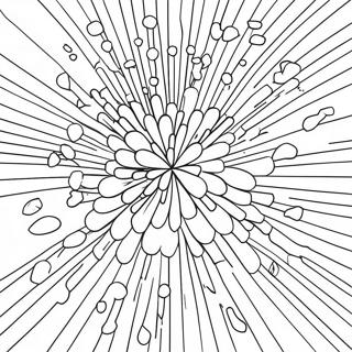 Pagina Para Colorir Da Explosao Colorida De Confete 56452-46925