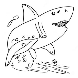 Pagina Para Colorir Do Sharkdog 56481-46946